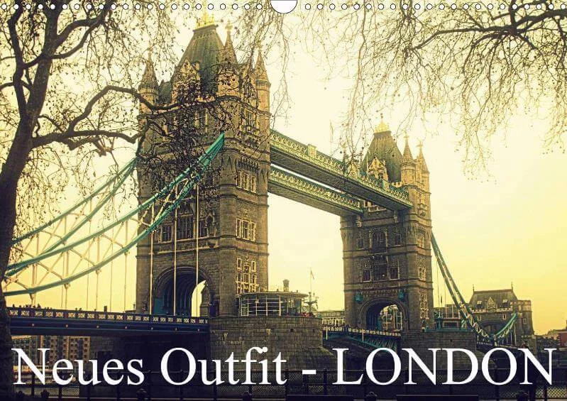 Neues Outfit - LONDON - Kalender