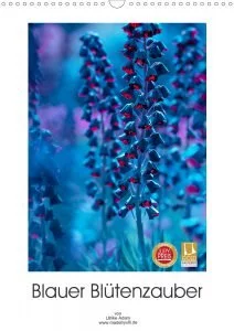 Blauer Blütenzauber - Kalender