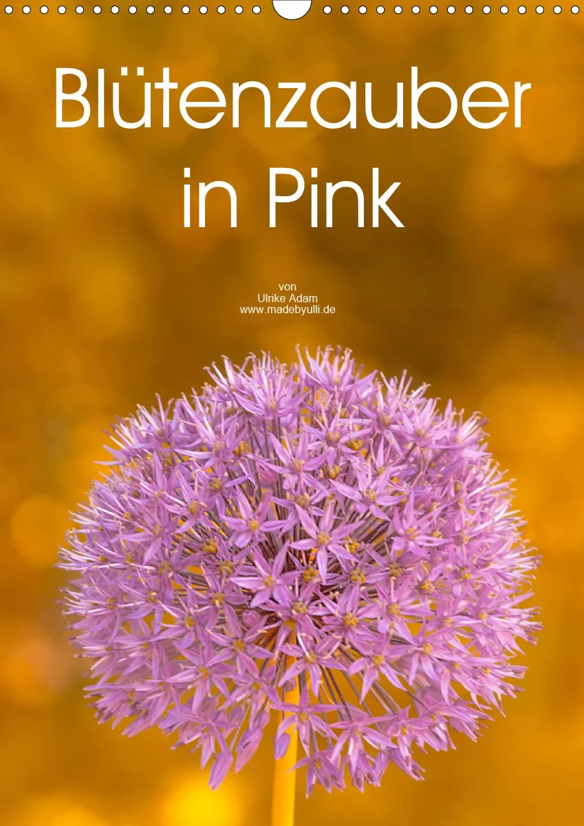 Blütenzauber in Pink - Planer