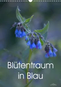 Blütentraum in Blau - Planer