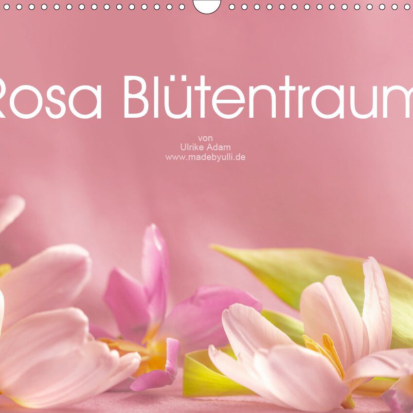 Rosa Blütentraum - Kalender